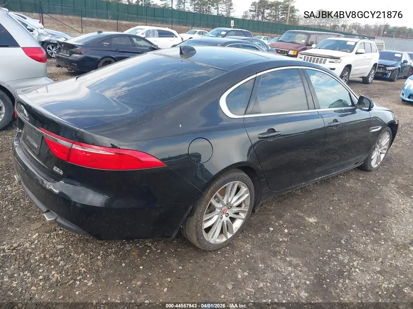 2016 Jaguar Xf 35T Prestige VIN: SAJBK4BV8GCY21876 Lot: 44557943