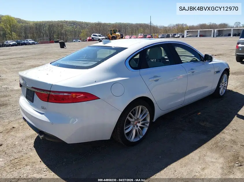 2016 Jaguar Xf 35T Prestige VIN: SAJBK4BVXGCY12970 Lot: 44958230