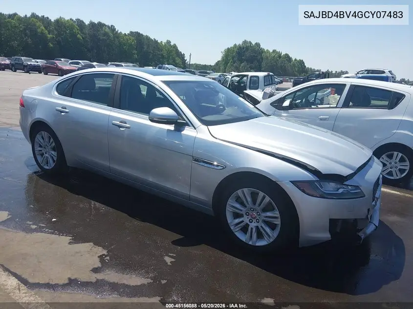 2016 Jaguar Xf 35T Premium VIN: SAJBD4BV4GCY07483 Lot: 45156088