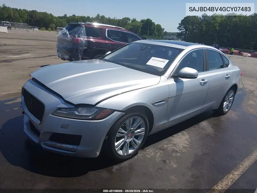 2016 Jaguar Xf 35T Premium VIN: SAJBD4BV4GCY07483 Lot: 45156088