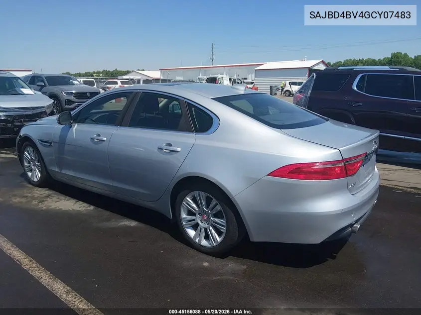 2016 Jaguar Xf 35T Premium VIN: SAJBD4BV4GCY07483 Lot: 45156088