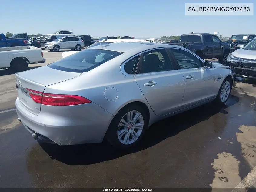 2016 Jaguar Xf 35T Premium VIN: SAJBD4BV4GCY07483 Lot: 45156088