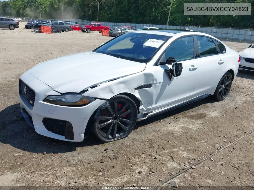 2016 Jaguar Xf S VIN: SAJBG4BVXGCY04823 Lot: 45167737