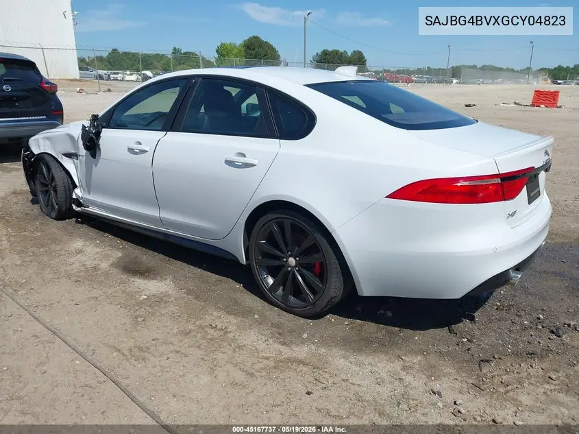 2016 Jaguar Xf S VIN: SAJBG4BVXGCY04823 Lot: 45167737