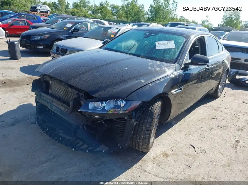 2016 Jaguar Xf 35T Premium VIN: SAJBJ4BV7GCY23542 Lot: 45257151