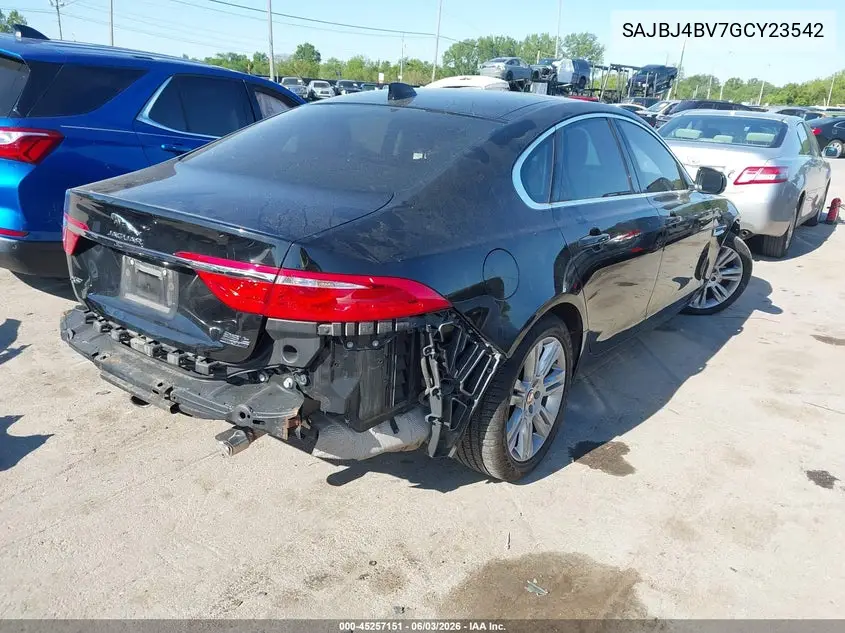 2016 Jaguar Xf 35T Premium VIN: SAJBJ4BV7GCY23542 Lot: 45257151