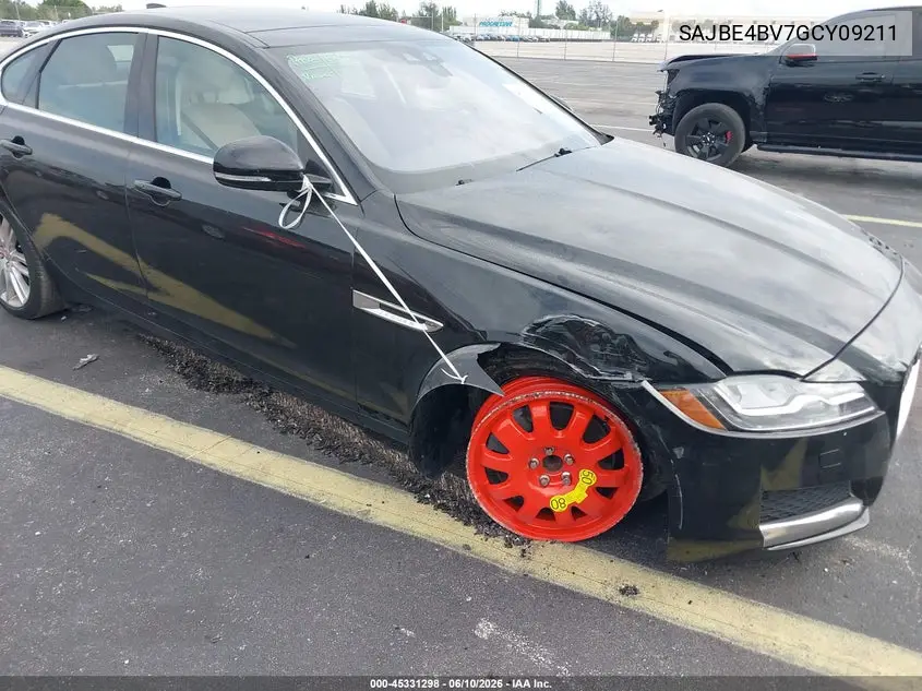 2016 Jaguar Xf 35T Prestige VIN: SAJBE4BV7GCY09211 Lot: 45331298