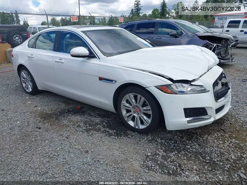 2016 Jaguar Xf 35T Prestige VIN: SAJBK4BV3GCY22028 Lot: 45391322