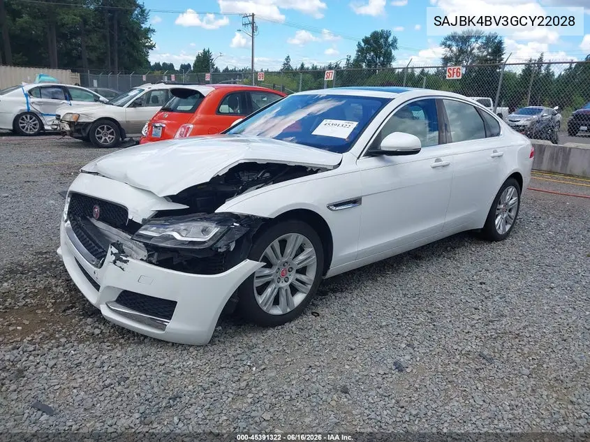 2016 Jaguar Xf 35T Prestige VIN: SAJBK4BV3GCY22028 Lot: 45391322