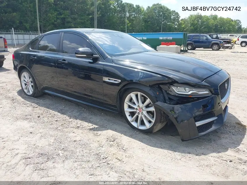 2016 Jaguar Xf 35T R-Sport VIN: SAJBF4BV7GCY24742 Lot: 45538231