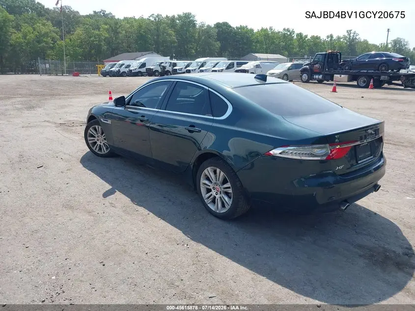 2016 Jaguar Xf 35T Premium VIN: SAJBD4BV1GCY20675 Lot: 45615878