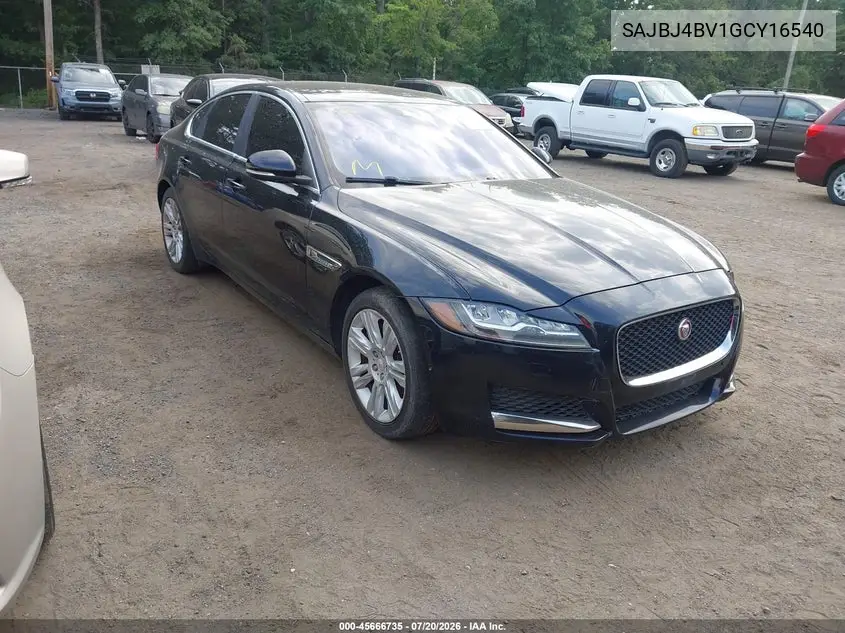 2016 Jaguar Xf 35T Premium VIN: SAJBJ4BV1GCY16540 Lot: 45666735