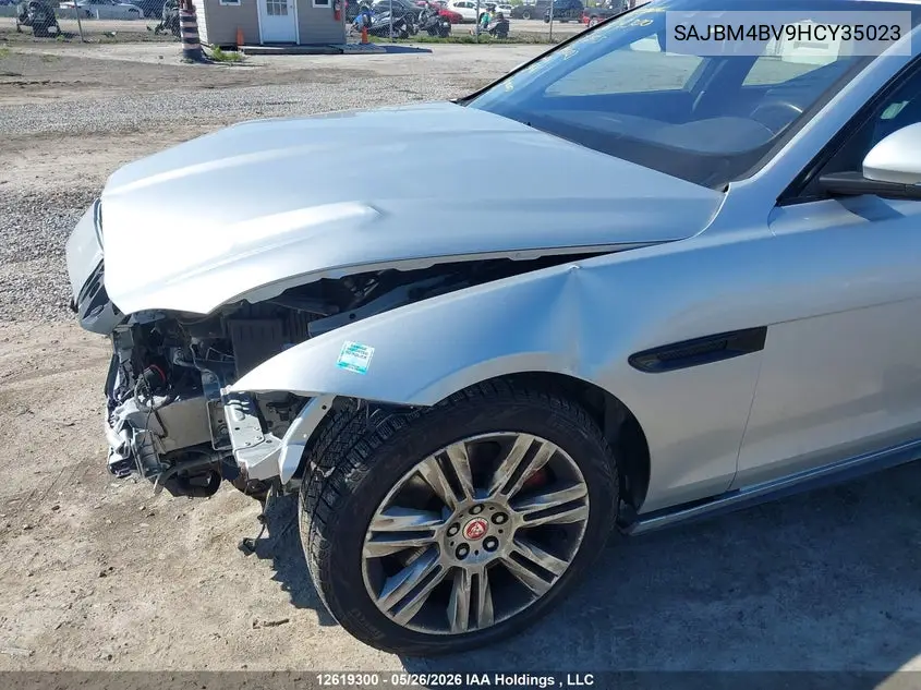 2017 Jaguar Xf S VIN: SAJBM4BV9HCY35023 Lot: 12619300
