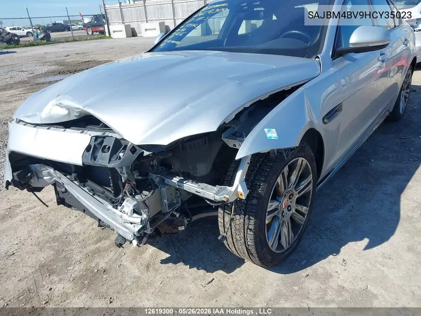 2017 Jaguar Xf S VIN: SAJBM4BV9HCY35023 Lot: 12619300