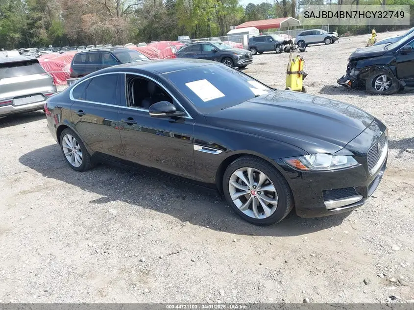 2017 Jaguar Xf 20D Premium VIN: SAJBD4BN7HCY32749 Lot: 44731103