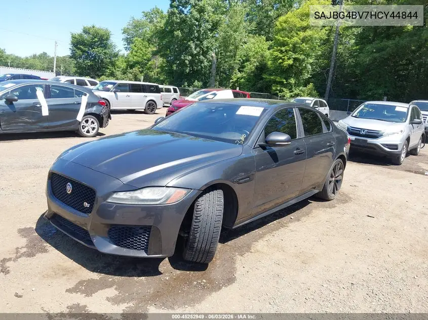 2017 Jaguar Xf S VIN: SAJBG4BV7HCY44844 Lot: 45252949