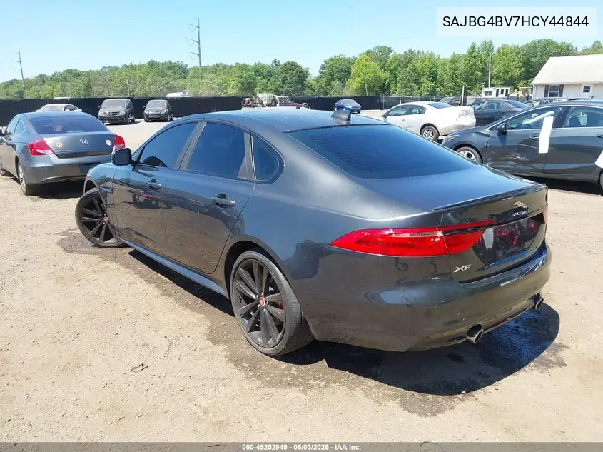 2017 Jaguar Xf S VIN: SAJBG4BV7HCY44844 Lot: 45252949