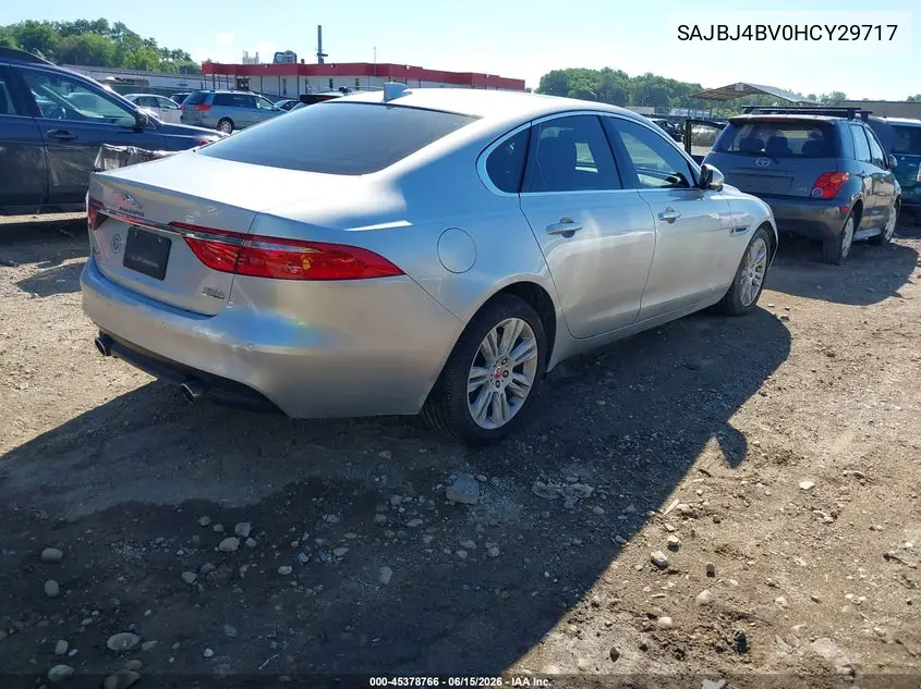 2017 Jaguar Xf 35T Premium VIN: SAJBJ4BV0HCY29717 Lot: 45378766