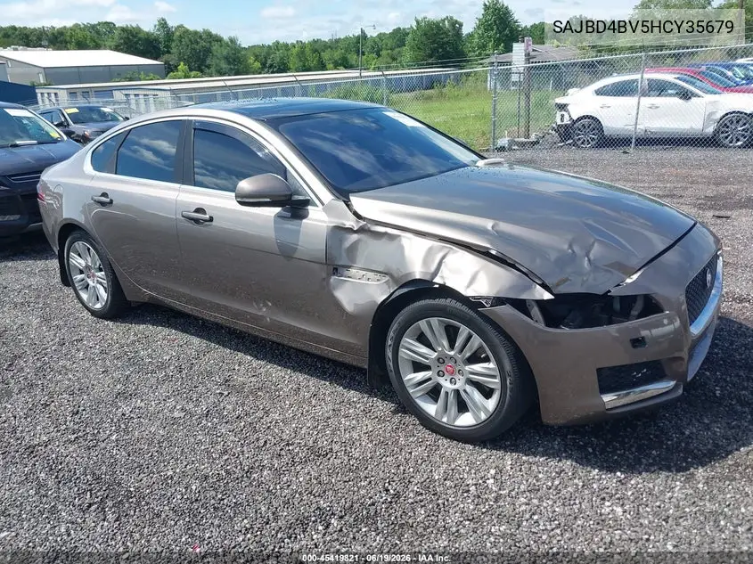 2017 Jaguar Xf 35T Premium VIN: SAJBD4BV5HCY35679 Lot: 45419821