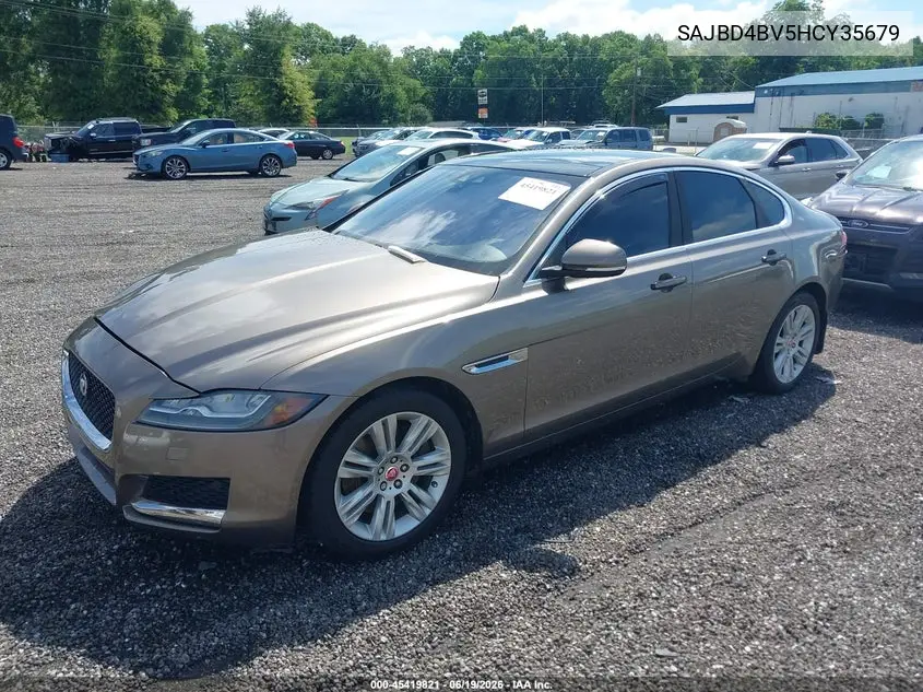 2017 Jaguar Xf 35T Premium VIN: SAJBD4BV5HCY35679 Lot: 45419821