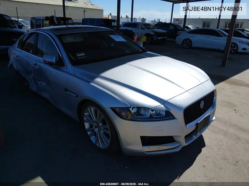 2017 Jaguar Xf 20D Prestige VIN: SAJBE4BN1HCY48801 Lot: 45508907