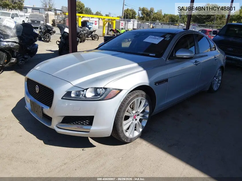 2017 Jaguar Xf 20D Prestige VIN: SAJBE4BN1HCY48801 Lot: 45508907