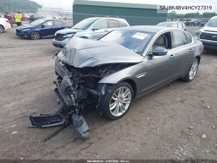 2017 Jaguar Xf 35T Prestige VIN: SAJBK4BV4HCY27319 Lot: 45526124