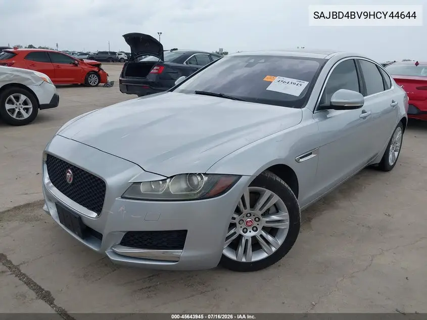 2017 Jaguar Xf 35T Premium VIN: SAJBD4BV9HCY44644 Lot: 45643945