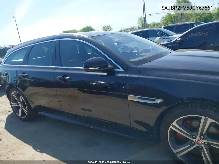 2018 Jaguar Xf S First Edition VIN: SAJBP2FV5JCY67561 Lot: 45018093