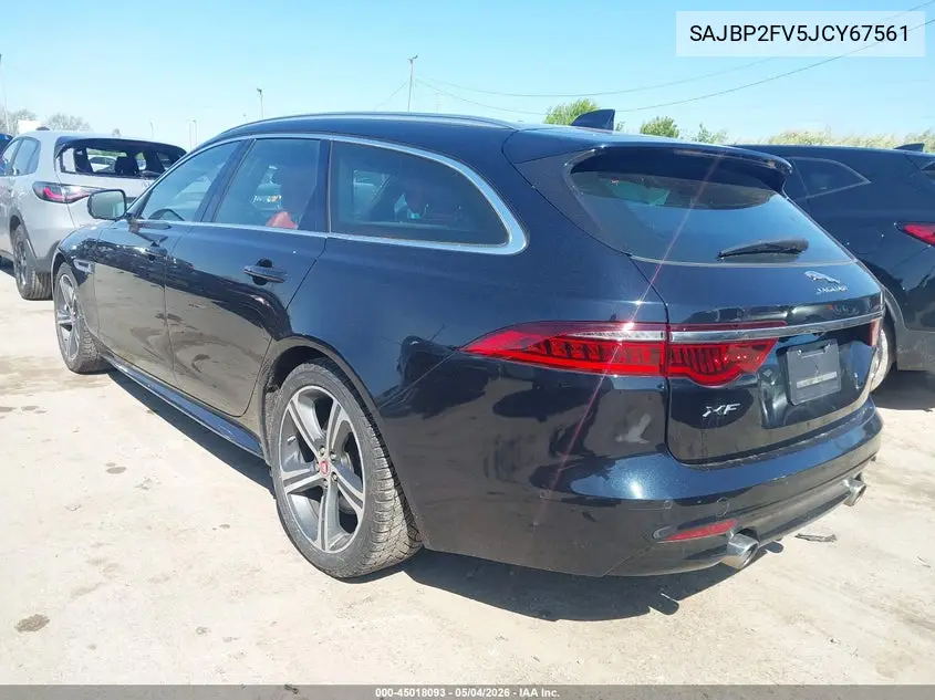 2018 Jaguar Xf S First Edition VIN: SAJBP2FV5JCY67561 Lot: 45018093