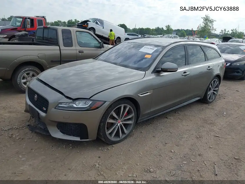 2018 Jaguar Xf S VIN: SAJBM2FV5JCY63888 Lot: 45262888