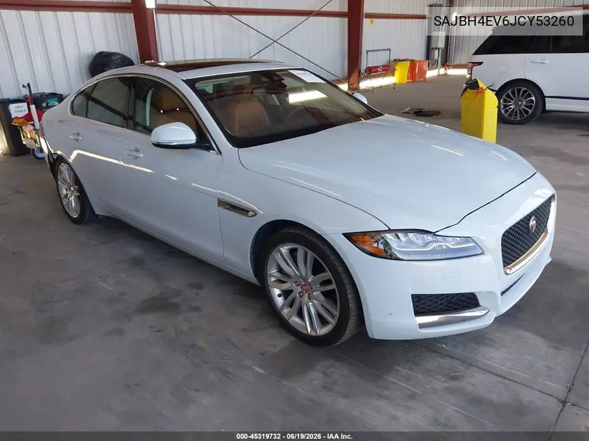 2018 Jaguar Xf 35T Portfolio Limited Edition VIN: SAJBH4EV6JCY53260 Lot: 45319732