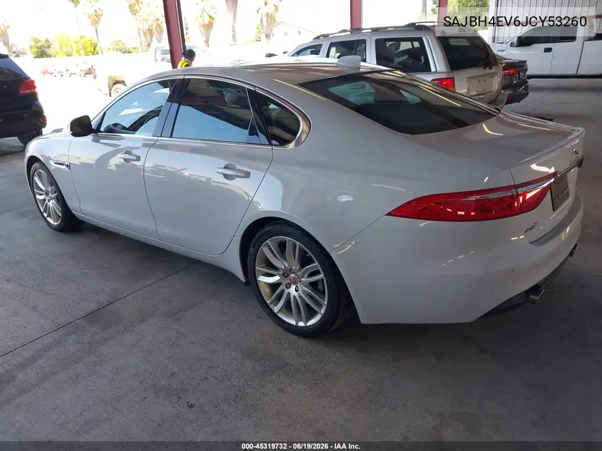 2018 Jaguar Xf 35T Portfolio Limited Edition VIN: SAJBH4EV6JCY53260 Lot: 45319732