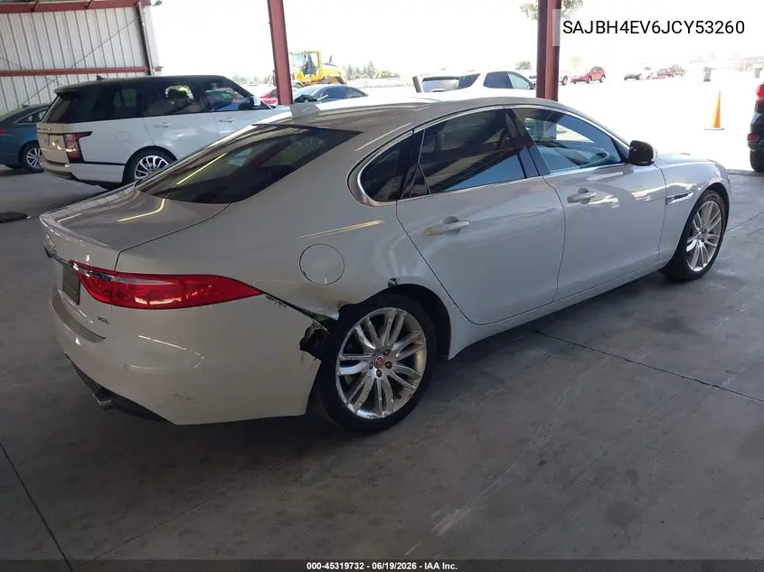 2018 Jaguar Xf 35T Portfolio Limited Edition VIN: SAJBH4EV6JCY53260 Lot: 45319732