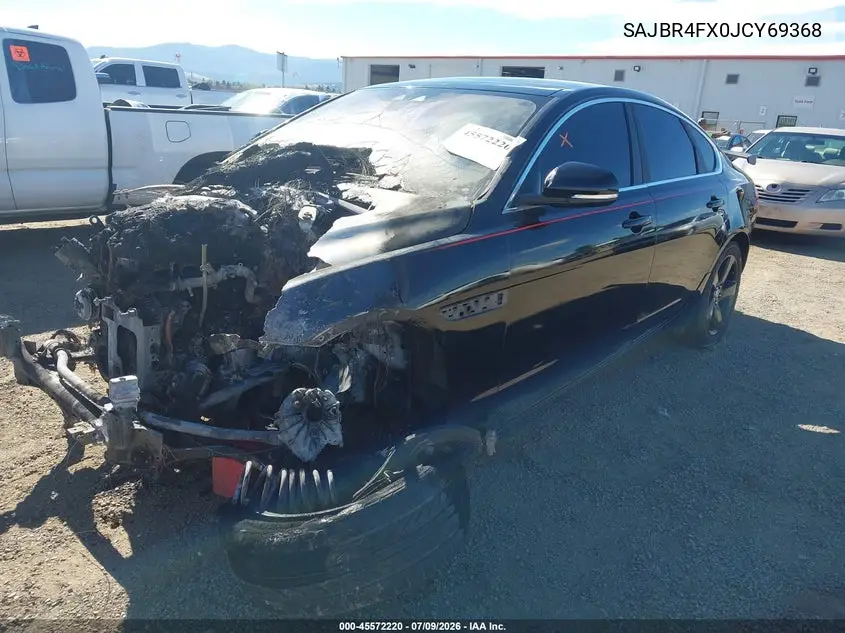 2018 Jaguar Xf 25T VIN: SAJBR4FX0JCY69368 Lot: 45572220