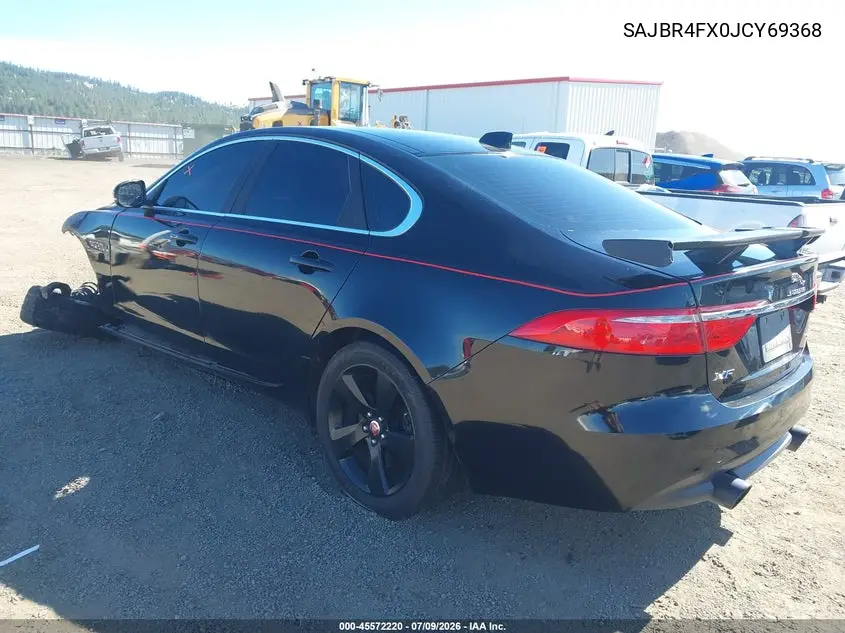 2018 Jaguar Xf 25T VIN: SAJBR4FX0JCY69368 Lot: 45572220