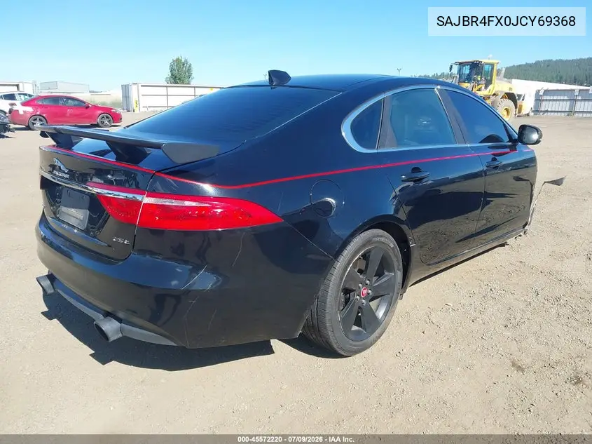 2018 Jaguar Xf 25T VIN: SAJBR4FX0JCY69368 Lot: 45572220