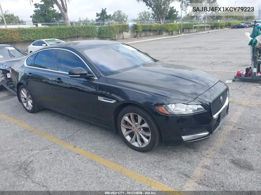 2019 Jaguar Xf 25T Premium VIN: SAJBJ4FX1KCY79223 Lot: 45211771