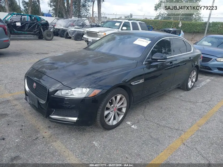 2019 Jaguar Xf 25T Premium VIN: SAJBJ4FX1KCY79223 Lot: 45211771