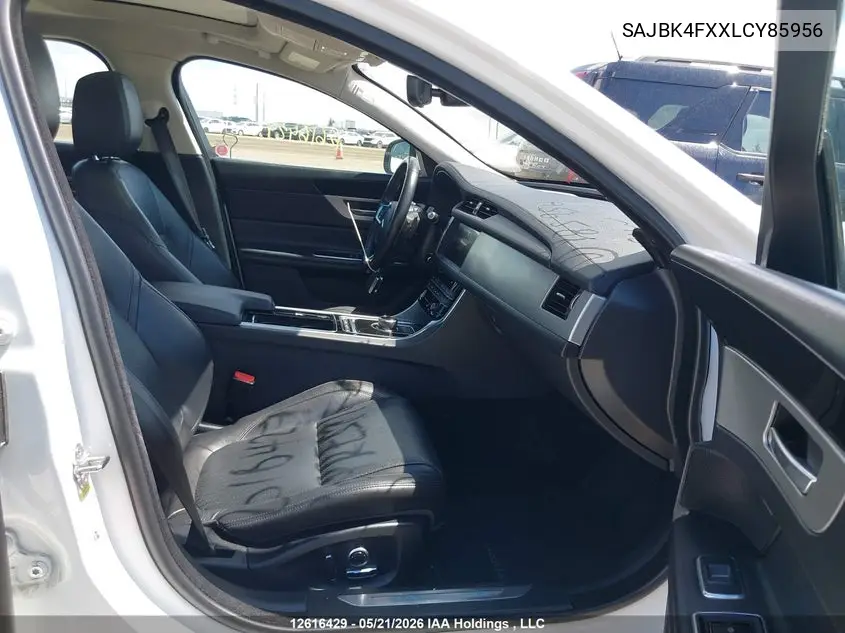 2020 Jaguar Xf Prestige VIN: SAJBK4FXXLCY85956 Lot: 12616429