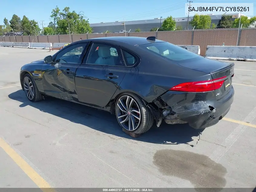 2020 Jaguar Xf S Awd Automatic VIN: SAJBM4FV7LCY85261 Lot: 44902737