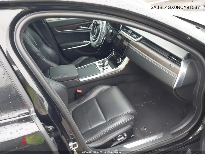 2022 Jaguar Xf R-Dynamic Se P300 Awd Automatic VIN: SAJBL4GX0NCY91537 Lot: 45612589