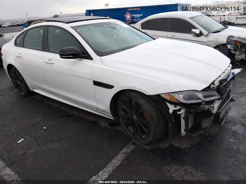 2024 Jaguar Xf R-Dynamic Se P250 Rwd Automatic VIN: SAJB64FX5RCY96134 Lot: 45470853