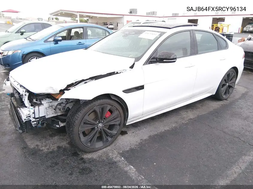 2024 Jaguar Xf R-Dynamic Se P250 Rwd Automatic VIN: SAJB64FX5RCY96134 Lot: 45470853