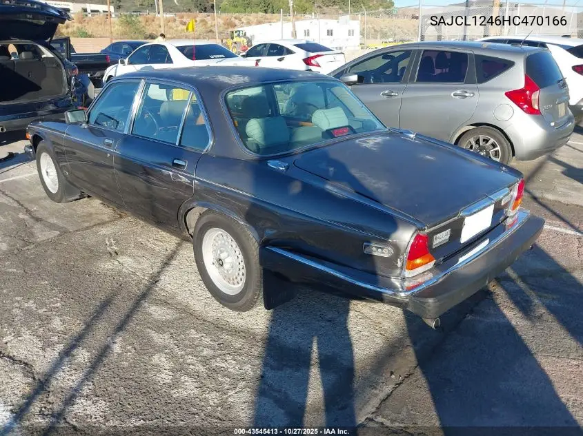 1987 Jaguar Xj6 Sovereign VIN: SAJCL1246HC470166 Lot: 43545413