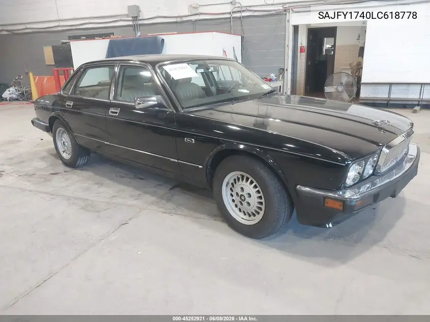 1990 Jaguar Xj6 Baseline VIN: SAJFY1740LC618778 Lot: 45252921