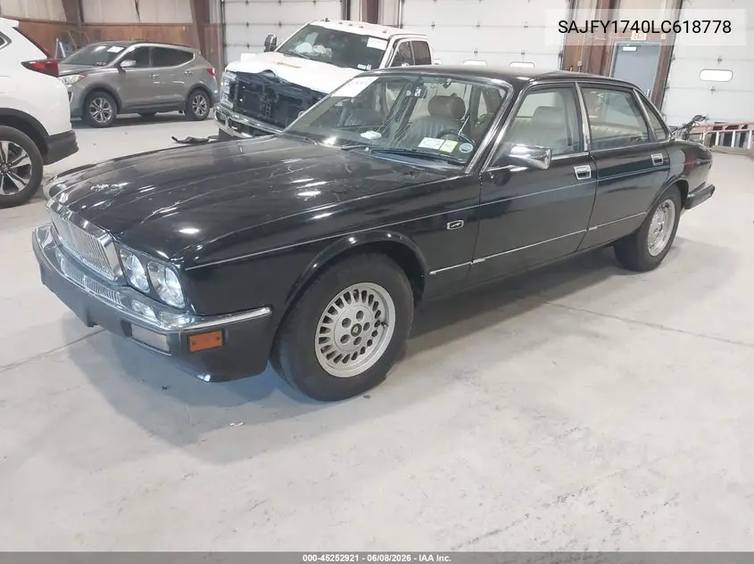 1990 Jaguar Xj6 Baseline VIN: SAJFY1740LC618778 Lot: 45252921