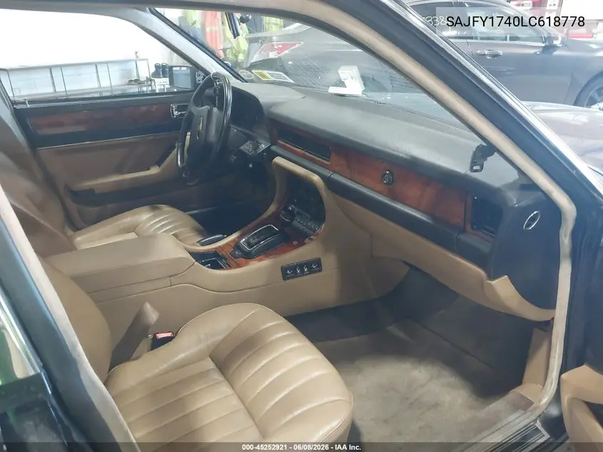1990 Jaguar Xj6 Baseline VIN: SAJFY1740LC618778 Lot: 45252921