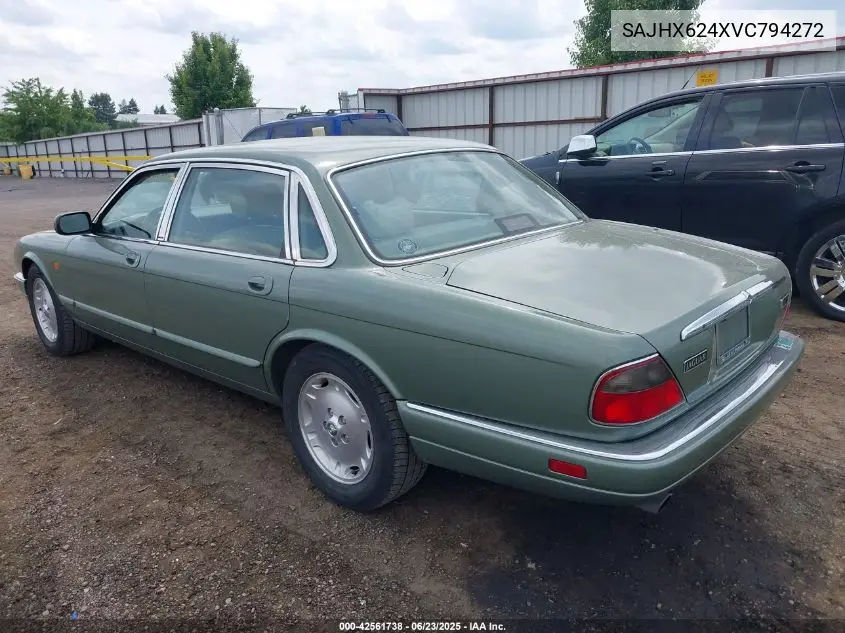 1997 Jaguar Xj6 L VIN: SAJHX624XVC794272 Lot: 42561738