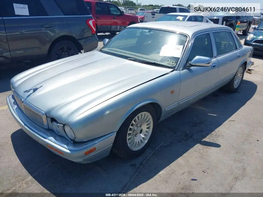 1997 Jaguar Xj6 Vanden Plas VIN: SAJKX6246VC804611 Lot: 43113536